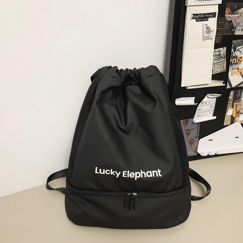 Dry and Wet Separate Gym Bag Women's Separation Shoes Bags Sports Swimming Yoga Bag Outdoor Lightweight Backpack