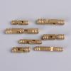 10Pcs Mini Wooden Box Hinge Concealed Cylindrical Wine Wooden Case Hinge Soft Close Folded Jewelry Box Supplies DIY Hardware