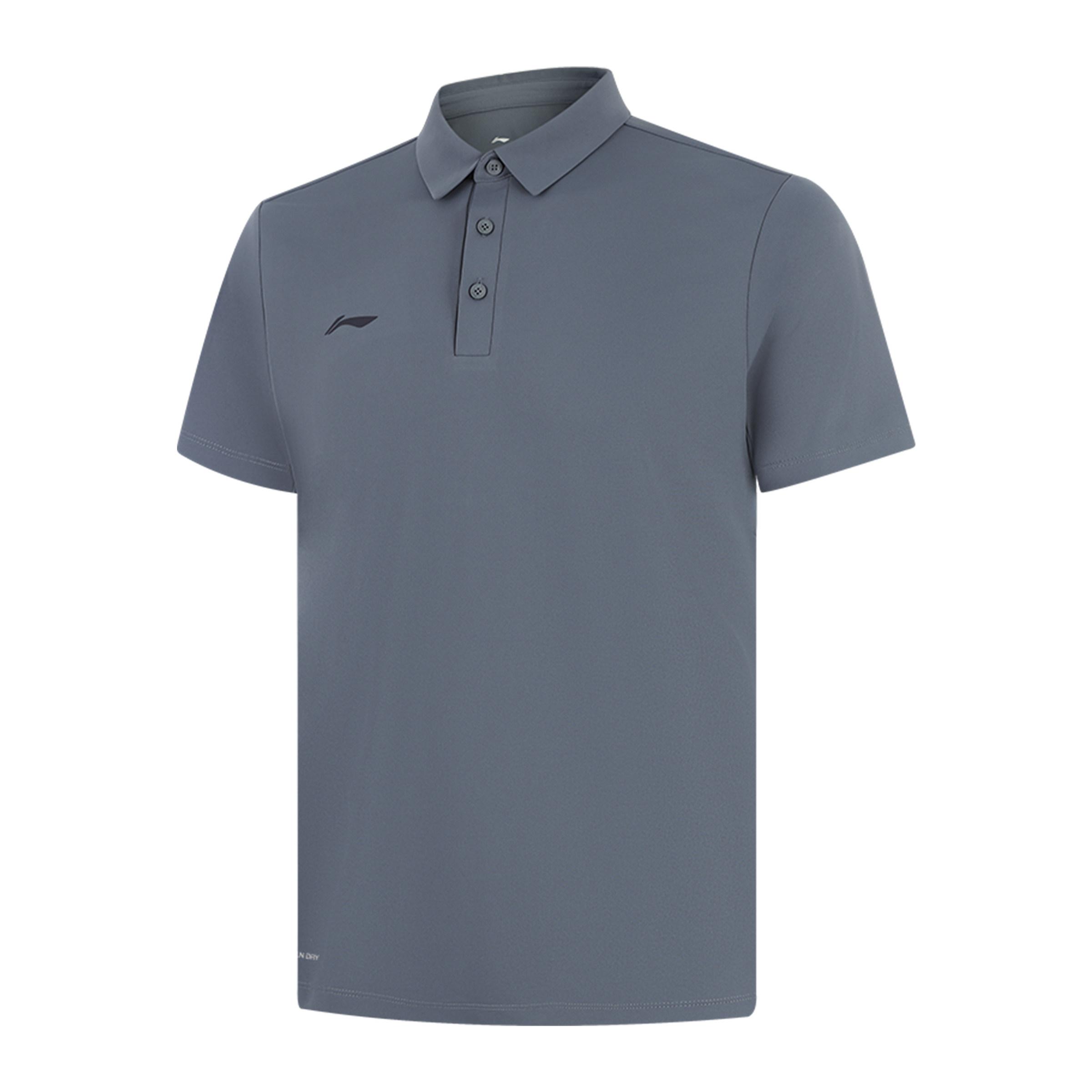 Li-Ning Plain Simple Versatile Casual Short Sleeve Polo Shirt Men tops APLW241-8 M
