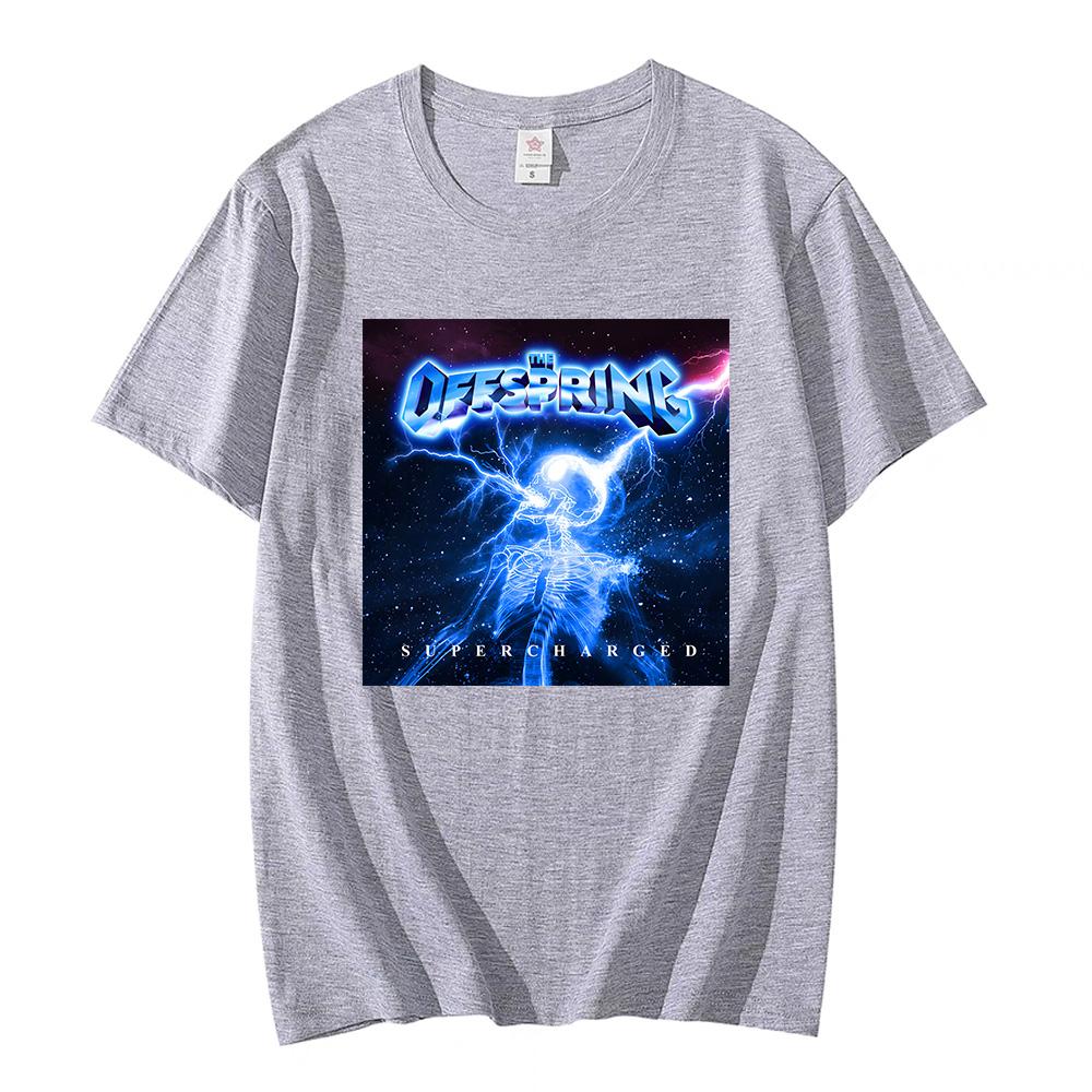The Offspring Supercharged Nové Album Tričko Rocková Kapela Pánská Trička Letní Bavlněné Tričko Unisex Módní Oblečení Krátký Rukáv Topy