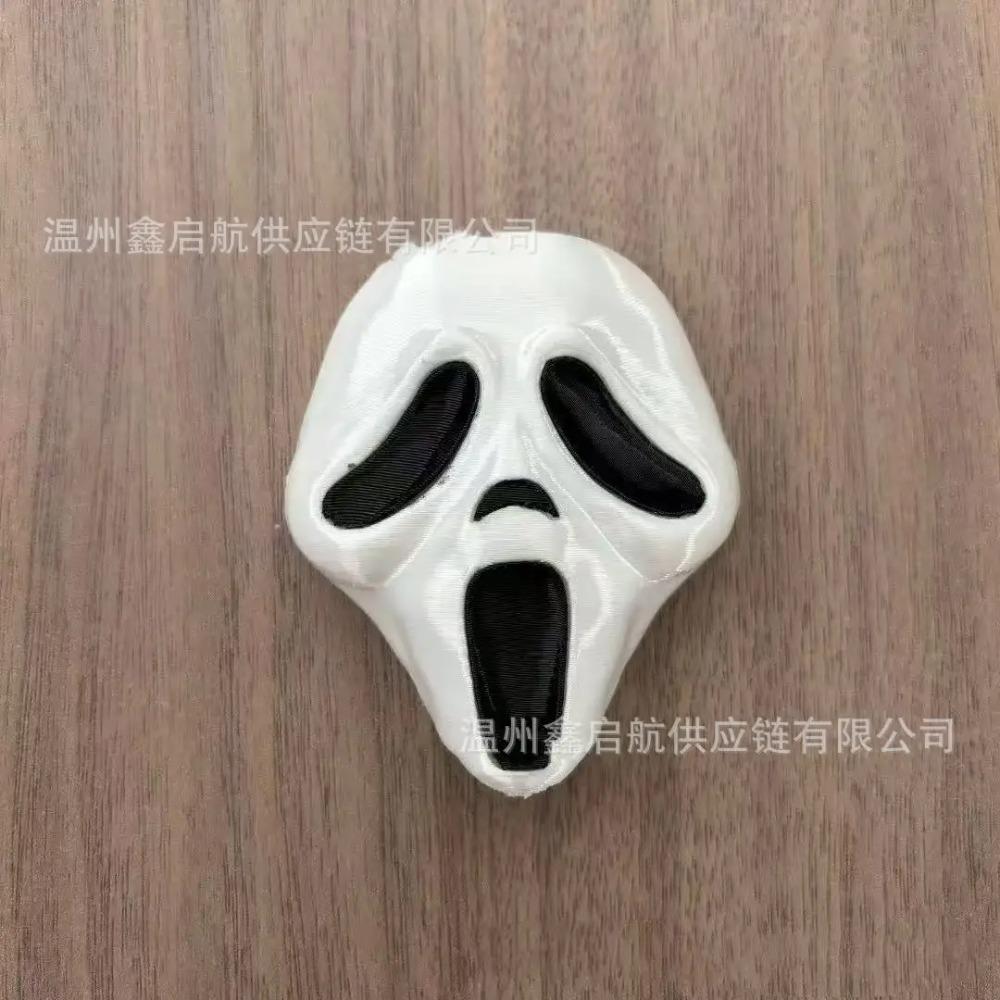 24 New Mask For Labubu Halloween Doll Accessories Trick Or Treat Jason Black White Ghost Clown Ghost Gas Mask Pink Cat Funny Toy