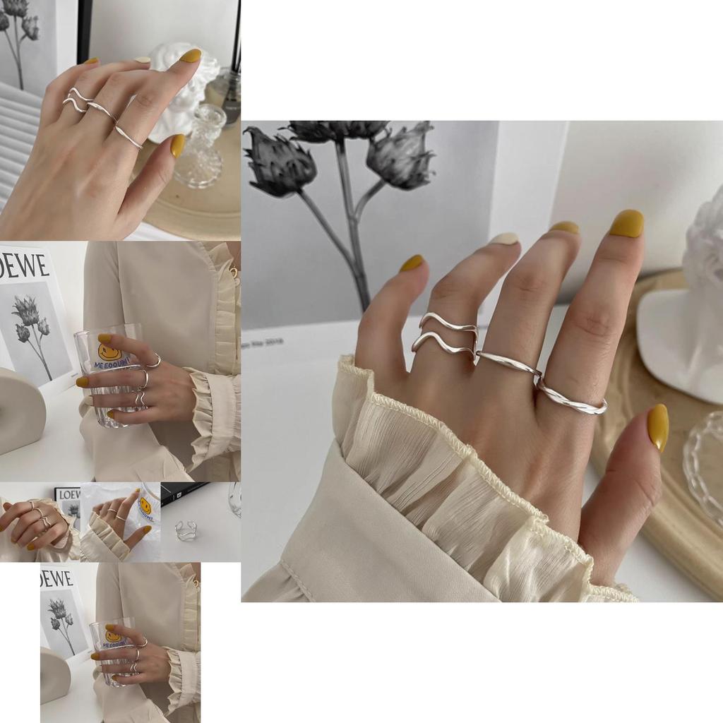 Chic And Elegant Adjustable Copper Circle Ring For Women Fashionable Unique Style