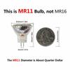 LED Halogen Strahlerlampe MR11 12V 5730 SMD 12V 10W 15W 20W Warm/Kalt/Neutralweiß Kronleuchter Heimlicht Durchmesser 35mm