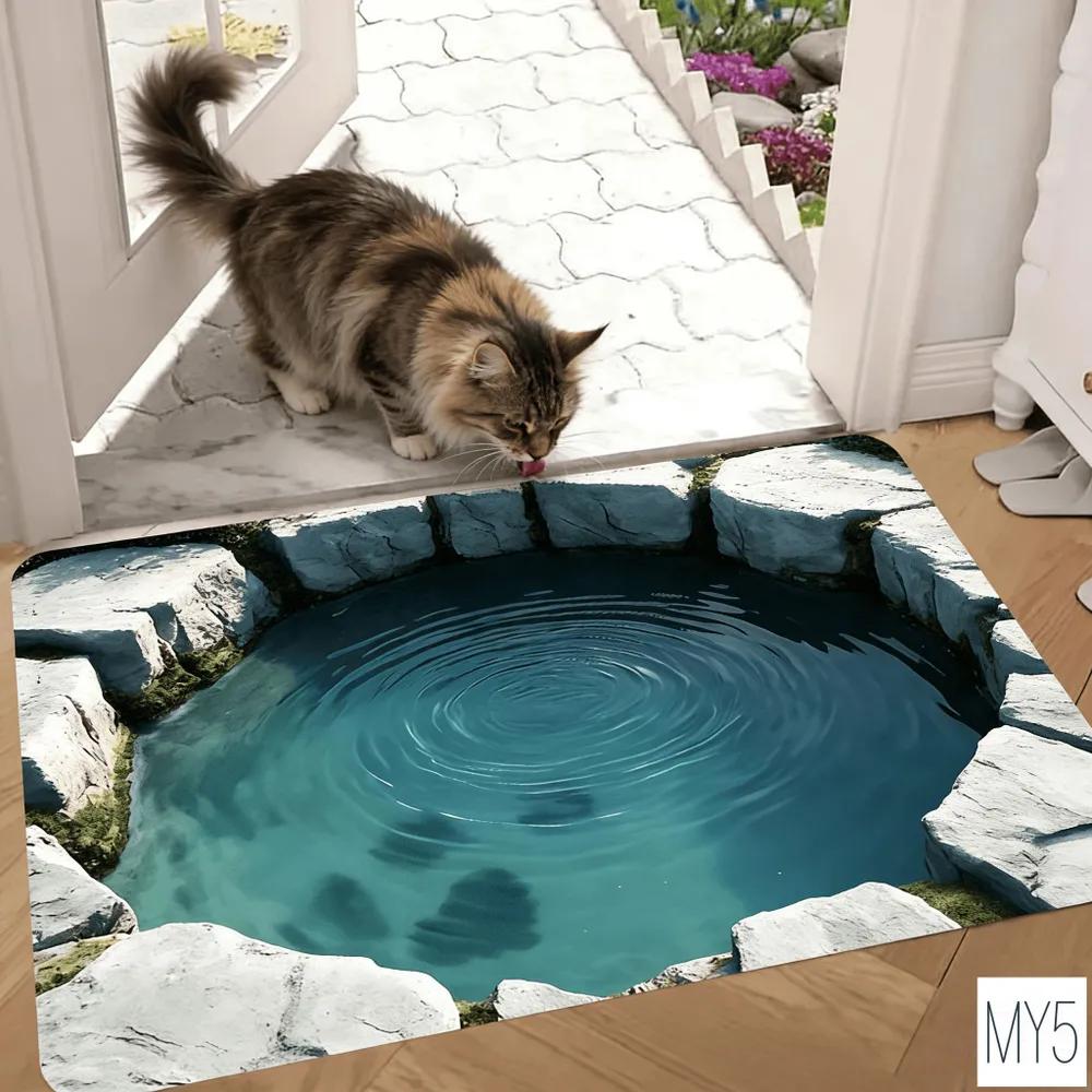 Fußmatte 40x60 cm 3 mm 3D-Effekt mehrfarbig