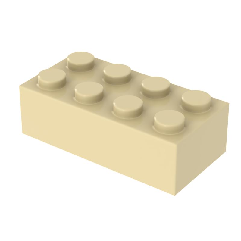 

[FunBrick] 10/30/50PCS DIY 2x4 Dots Compatible With 3001 Building Blocks Bricks 2*4 Dots Educational Creative Size Toy 10PCS дубильная кора