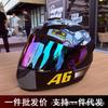 Full Face Motorcycle Helmet Men Women Vintage Style Scooter ATV Quad Bike DOT Certified