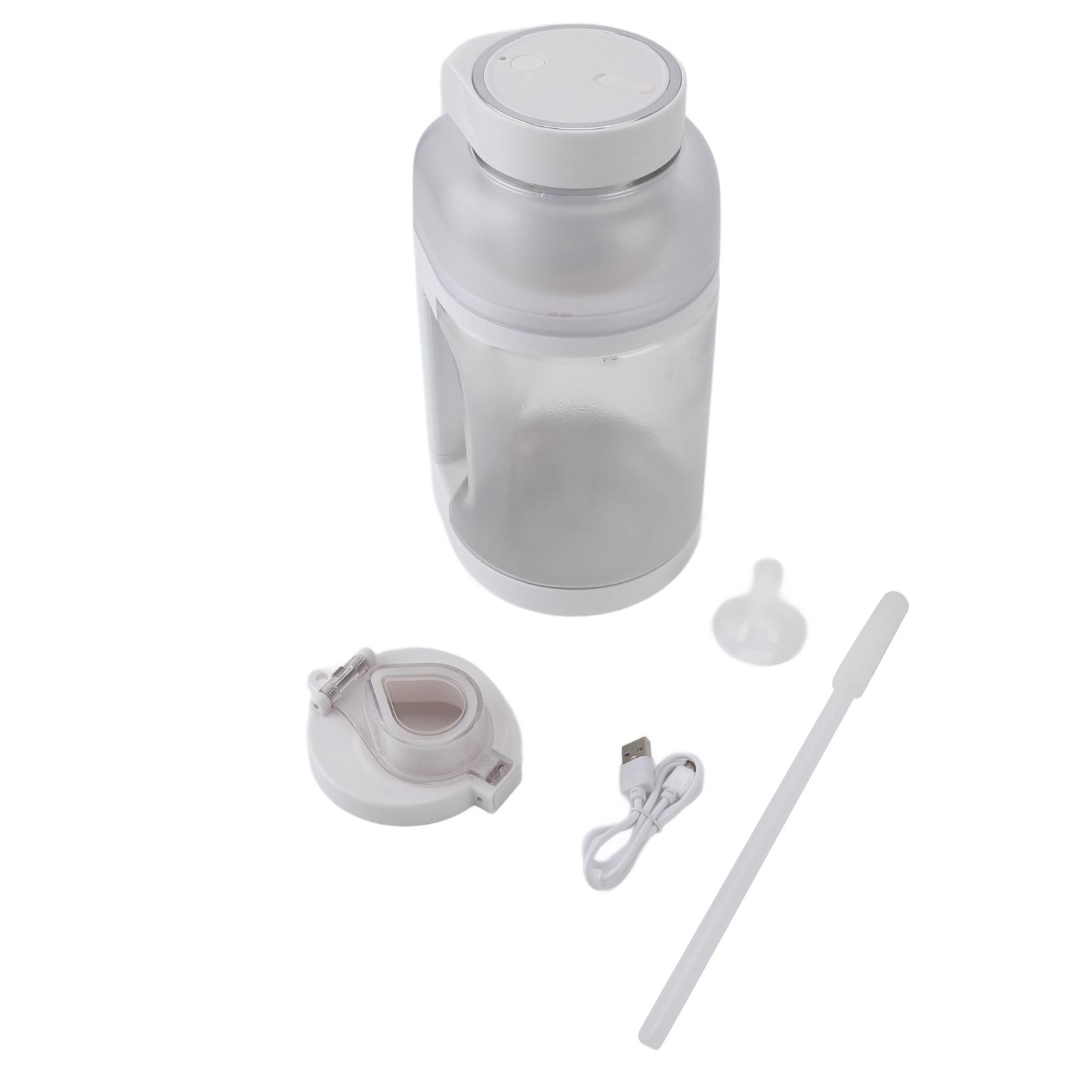 

Портативный блендер-чашка 1500 мл USB перезаряжаемый многофункциональный электрический беспроводной соковыжималка блендер для L белый