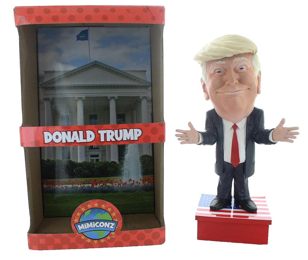 MimiConz Figure World Leaders Collection Donald 20cm realistic novelty Trump. tall, character, hand-painted gift.
