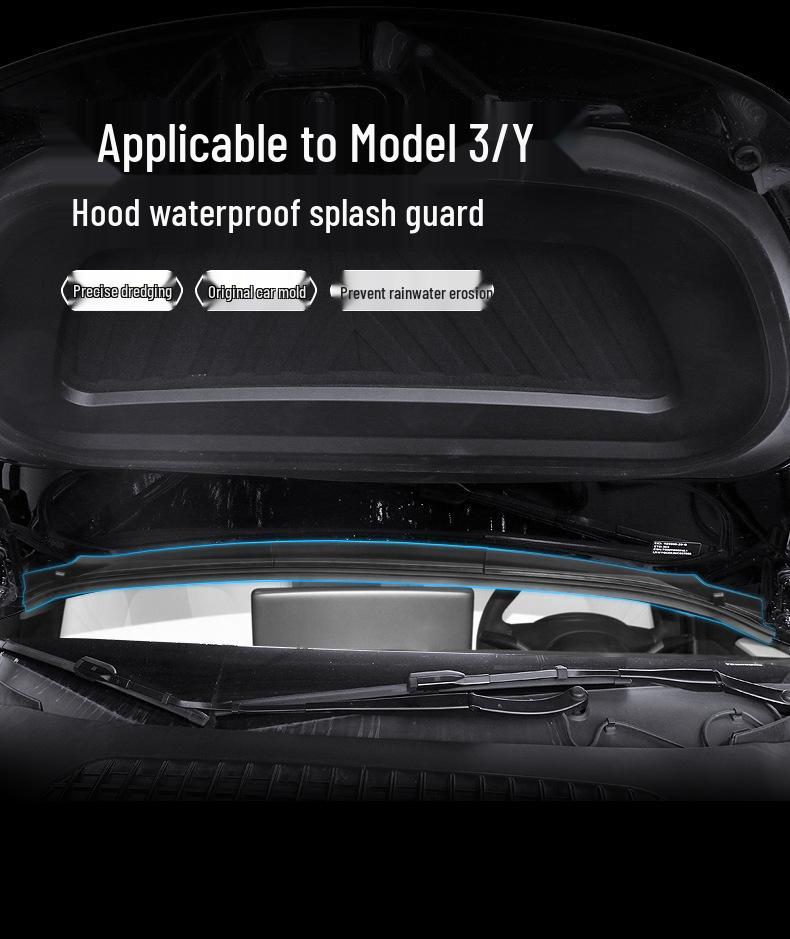 Tesla Model Y Front Hood Waterproof Dustproof Strip Accessory