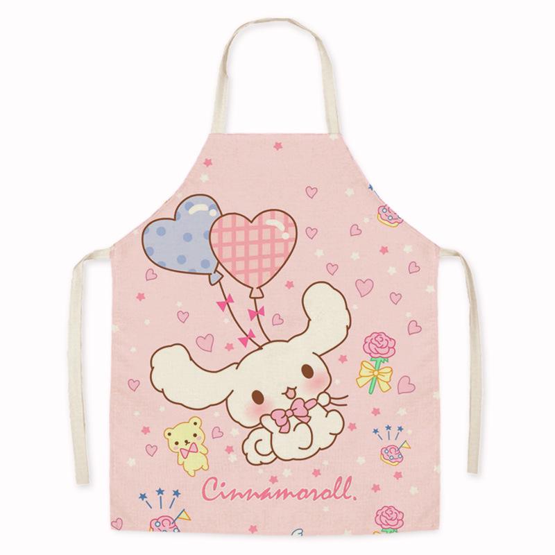 

Мультяшный фартук без рукавов с защитой от загрязнений для дома, кухни, готовки, выпечки и уборки Adult One Size