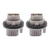 2Pcs Car Turn Signal Pointer Bulb Socket Lamp Sockets Base Holder Fit for Acura RDX TL TSX Honda Civic Odyssey Element Crosstour