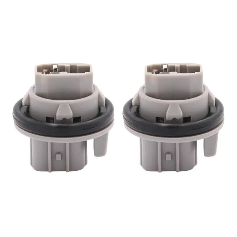 2Pcs Car Turn Signal Pointer Bulb Socket Lamp Sockets Base Holder Fit for Acura RDX TL TSX Honda Civic Odyssey Element Crosstour