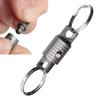 Innovative Portable Ti Carabiner Clip Ideal for Hiking Enthusiasts