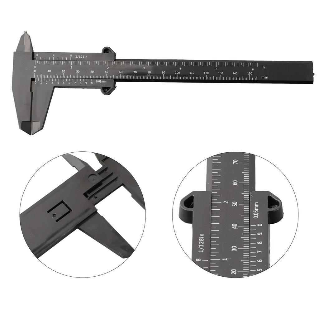 150mm Vernier Calipers Double Rule For Jewelry Measurement School Student Measuring Tools Precision Measuring Instrument