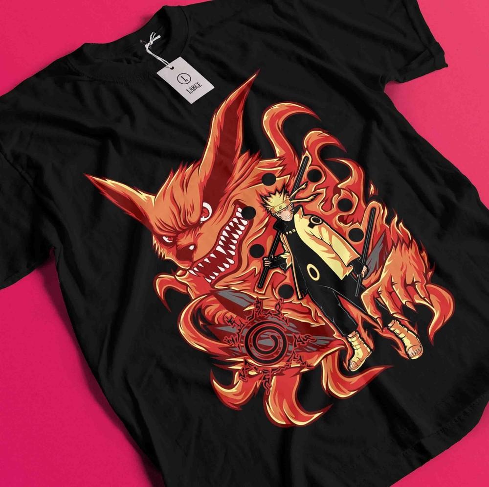 

Naruto Tshirt Itachi T-Shirt Jiraya Shirt Madara Kakashi Hinata Kurama Sasuke BB1245 XL