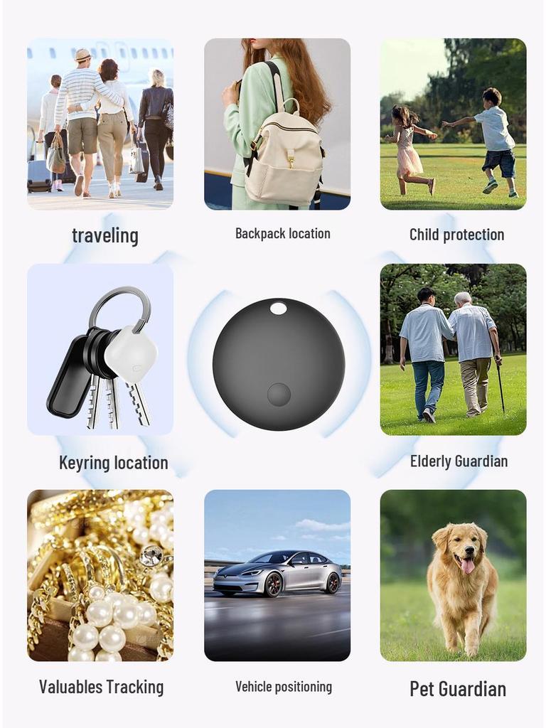 Smart Global Locator for Apple Devices: Anti-Lost Tracker for Elders, Kids, and Pets