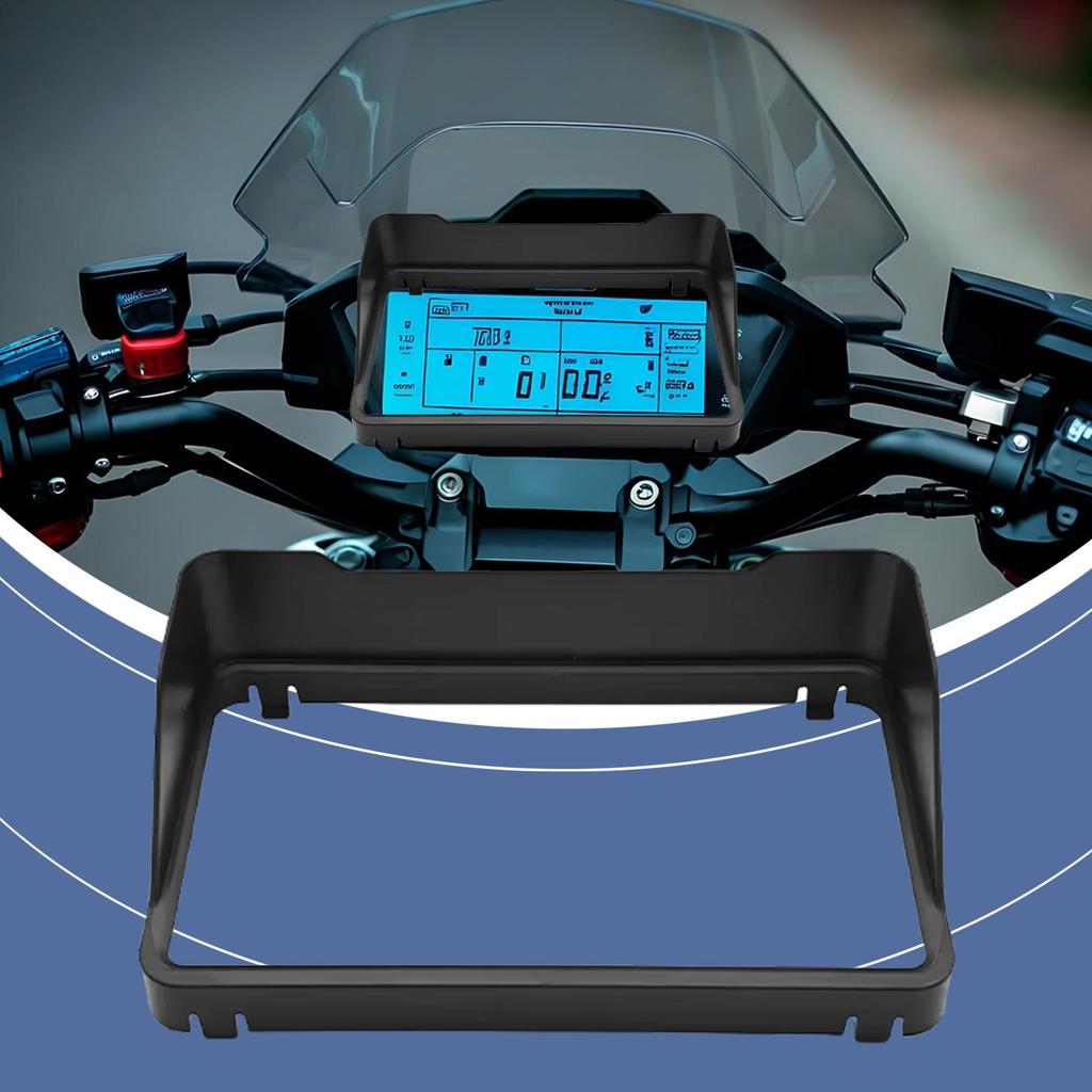 For ZONTES 368G 2024 Motorcycle Instrument Panel Cover Navigation Screen Protector Navigation Screen Visor Anti-Glare For Driver