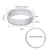 150mm Mobile Air Conditioner Exhaust Connector Sealing Baffle Circular Connector Air Vent Exhaust Pipe Hose Adapter Baffle