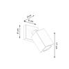 Keke oak wall lamp