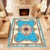 European Style Ethnic Living Room Carpet Decoration Home Sofa Coffee Table Large Rugs Customizable Easy Clean Floor Mat Luxury