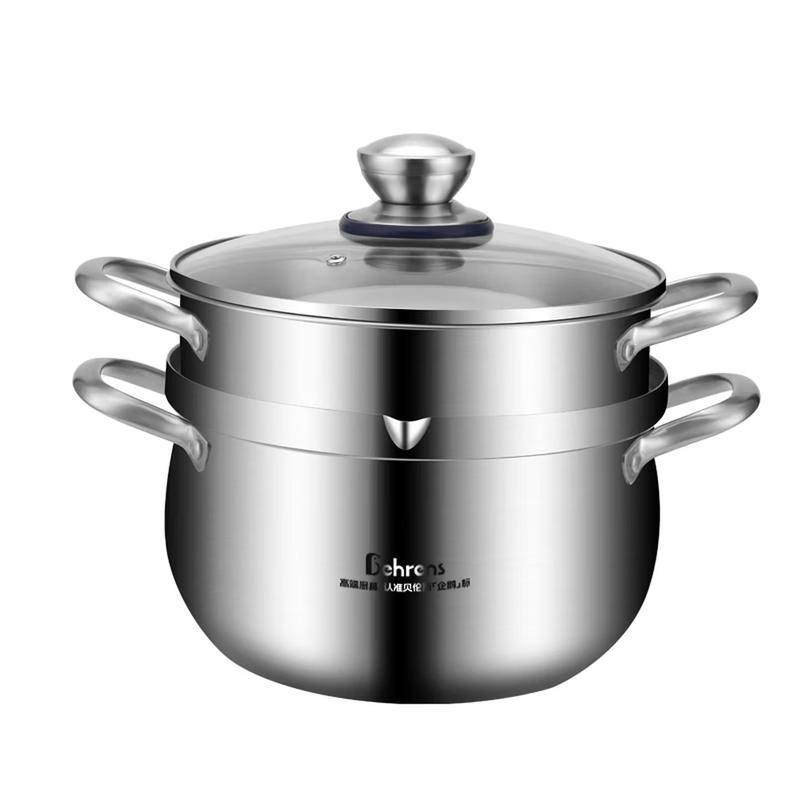 Berens 24cm Multi-functional Stainless Steel Steamer Pot