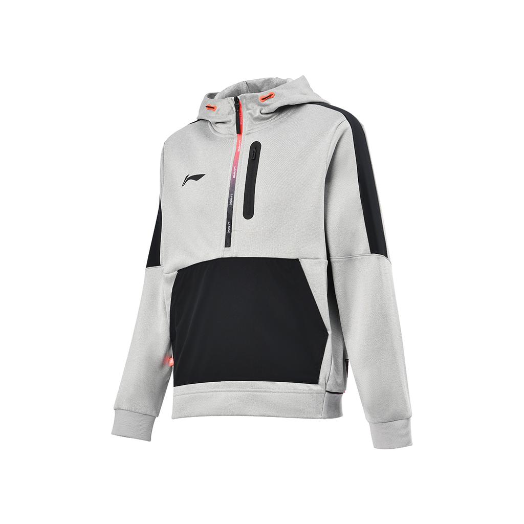 Li Ning Sweatshirt Unisex Heather Gray AWDUB85-2