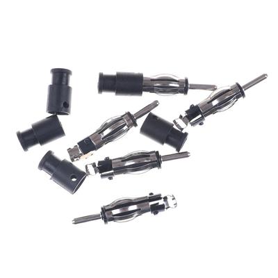 5Pcs Auto Car Cd Radio Aerial Antenna Plug Adapter Plastic Handle Connector