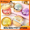 Squishy Dumpling Steamed Bun Toy Slow Rising Rebound Glitter Stress Relief Ball Fidget Random Face Coloful Squeeze Pinch Toy
