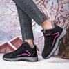 New Boots Men 2024 Winter Work Cotton Shoe Platform Comfortable Sneakers Outdoor Wear Resistant Warm Casual Plush Snow Boots