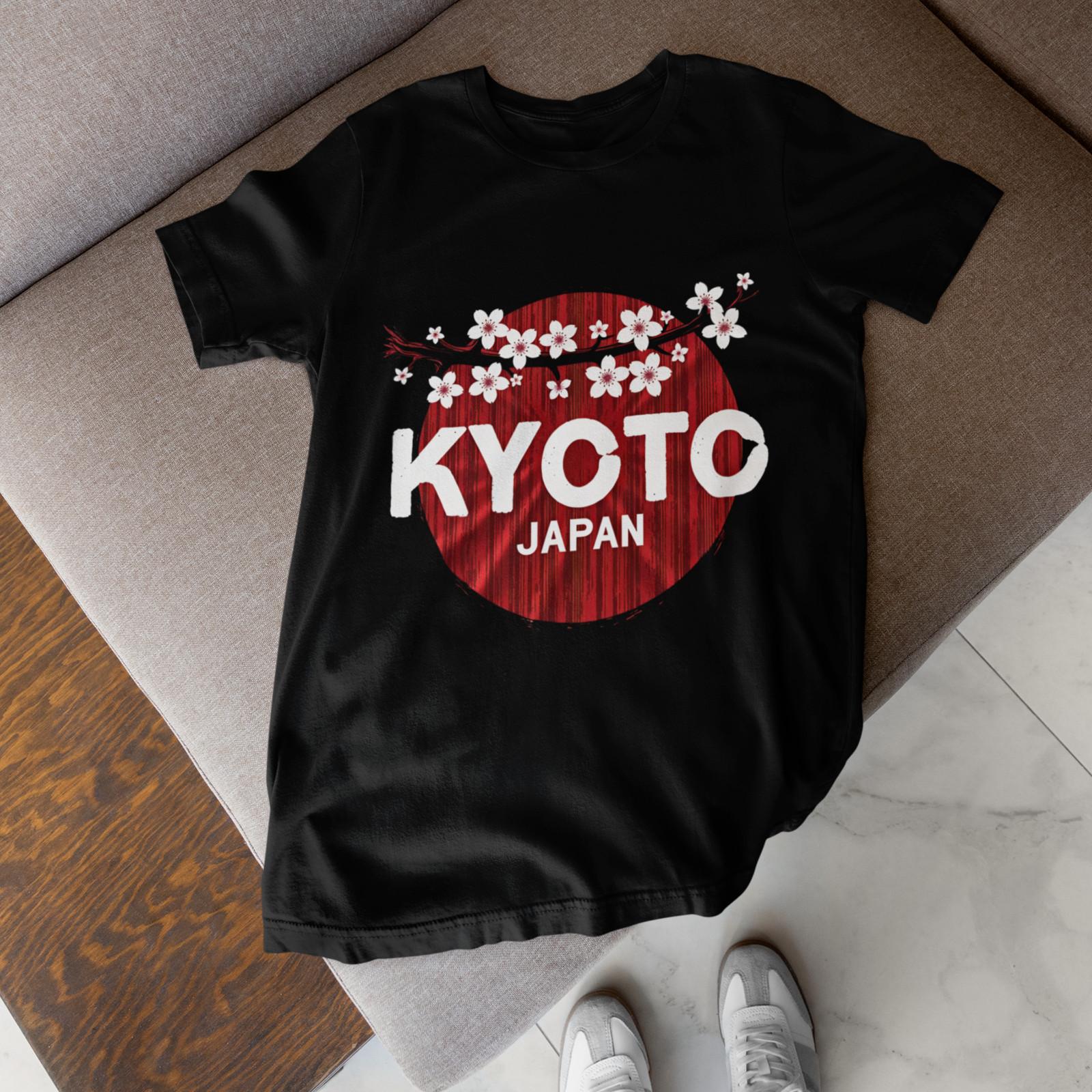 Kyoto Japan Shirt Cherry Blossom Travel Graphic Tee Unisex XXXXL