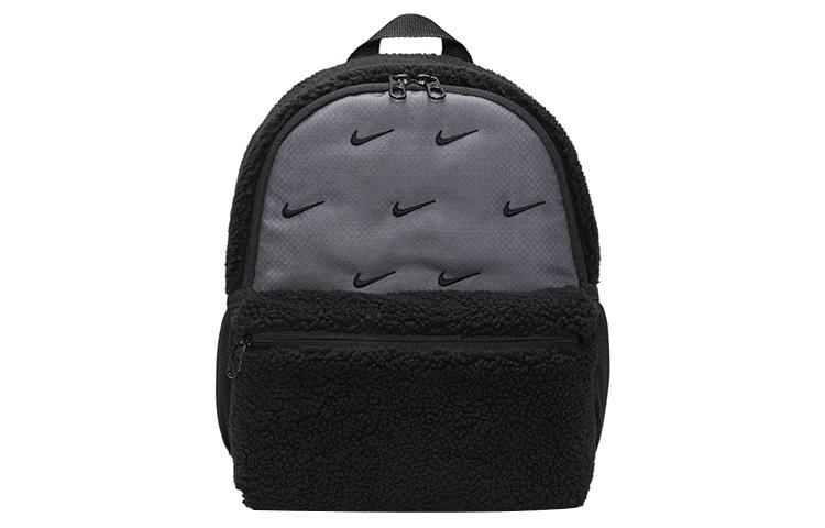 Nike Zip Closure Fabric Backpack Mini Men s Black DQ5340-010