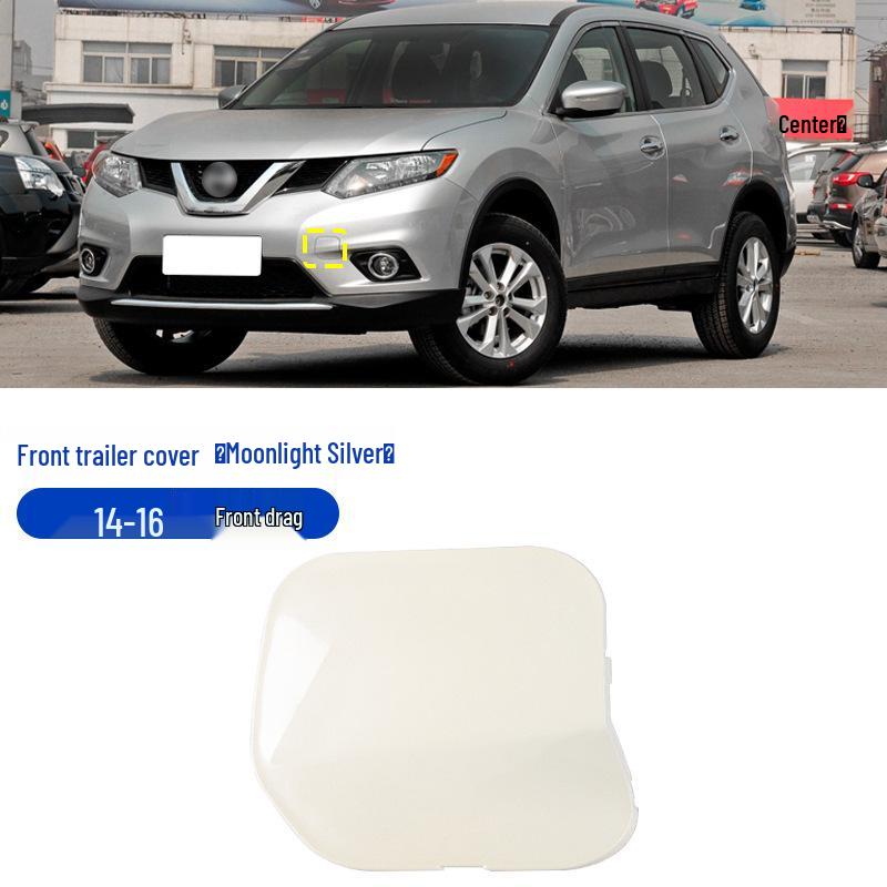 Nissan X-Trail Voorbumperbeschermer & Trekhaakafdekking