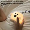Funny Cartoon Atmosphere Lamp Ghost Night Light Touch Control Dimmable Bedside Lamp USB Rechargeable Squishy Ambient Travel Friendly Light
