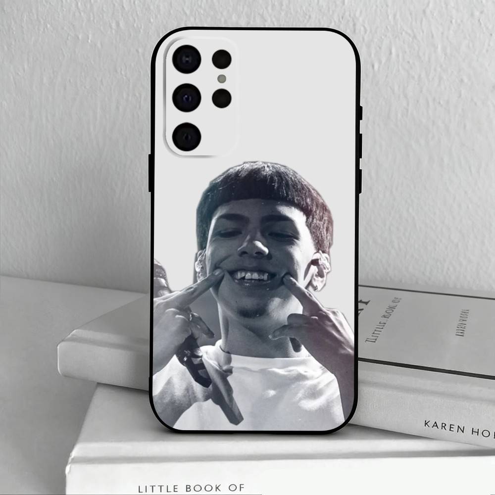 R-Rapper S-Singer M-Milo J  Phone Case For Samsung S25,S24,S21,S22,S23,S30,Ultra,S20,Plus,Others Soft Black Case