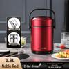 Winter Stainless Steel Insulated Multi-layer Lunch Box - Portable, Large Capacity, Keeps Food Hot for 24 Hours, Perfect for Home or Office.