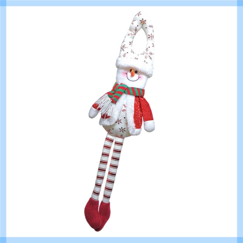 Christmas Door Hanging Ornament Long Leg Doll Hanging Decoration For Door Wall