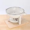 Stainless Steel Round Chafing Dish with Hangable Heat Preservation Container