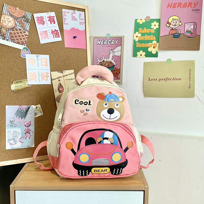 Trendy Casual Lightweight Children's Backpack For School With Breathable Oxford Fabric