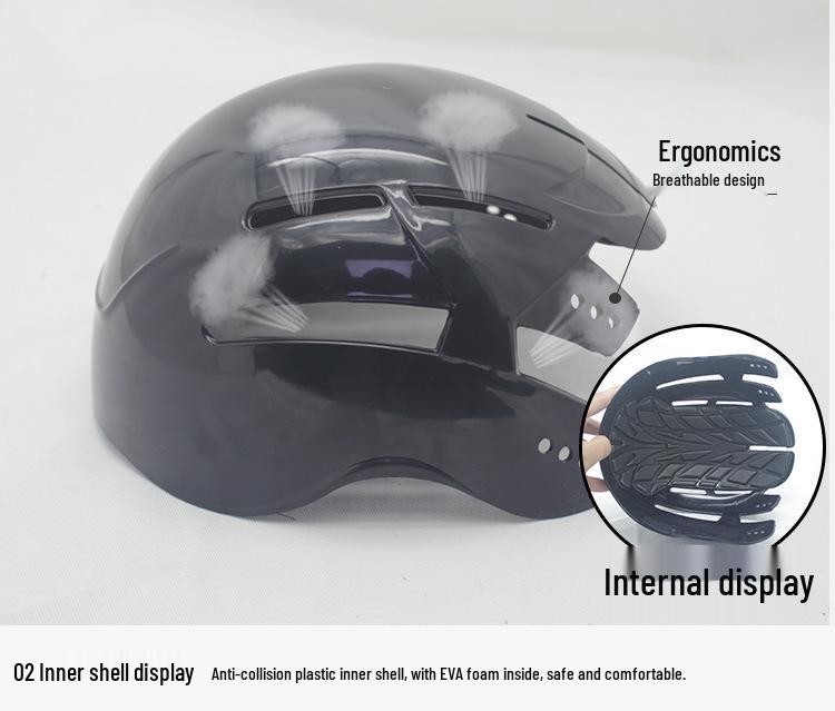 King Kong Style Waterproof Safety Helmet with Breathable, Lightweight Duckbill Design