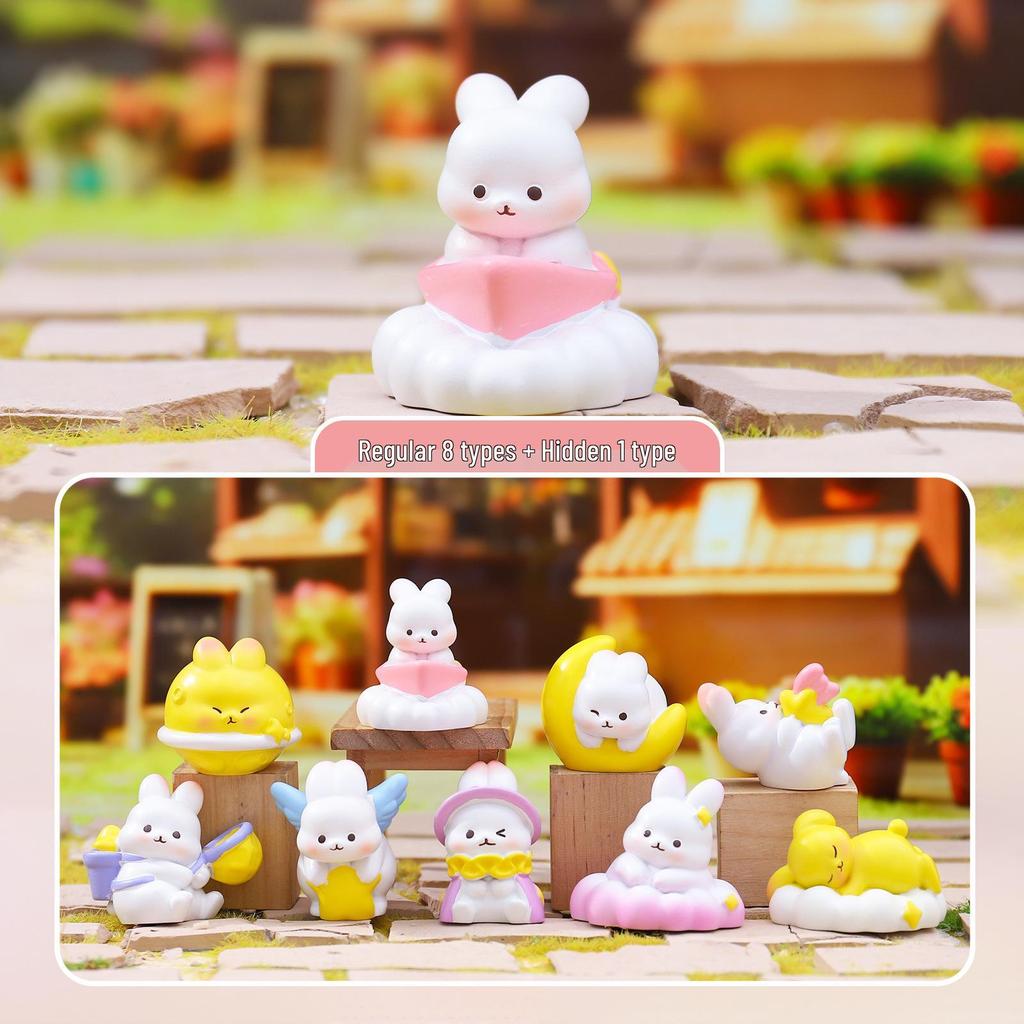 Guochao Hanfu Mädchen Figur: Frühlingsbrise Blind Box Sammlerstück – verträumte Dekoration & Geschenk