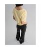 8SECONDS Layered Short Sleeve Pullover Yellow