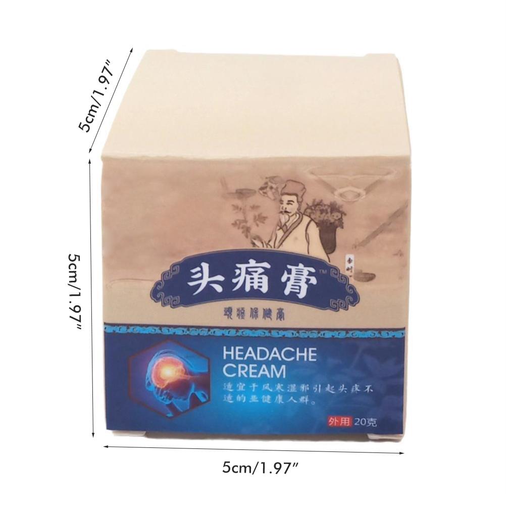 Headache Ointment Health Ointment to Relieve Headache Nerve Migraine Dizziness Neuralgia Ointment