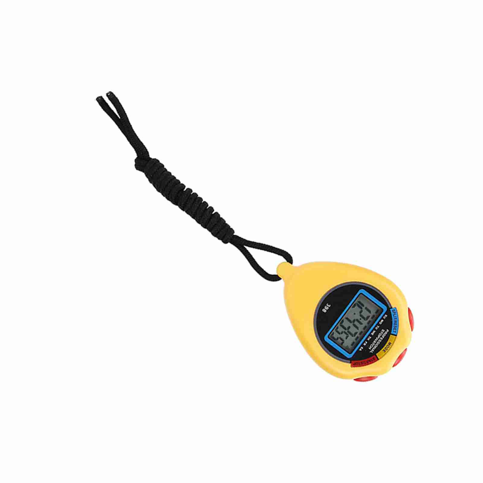

Professional Sports Timer, Athletics Electronic Stopwatch for Racing Running SwimminG Yellow жёлтый