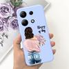 For Xiaomi Redmi Note 13 Pro Plus 5G Case Fashion Girls Love Heart Fundas Soft Silicone Cover For Redmi Note 13 Pro 4G 5G Bumper