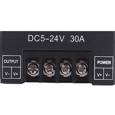 DC 5-24V 30A Single Color Data Box Repeater Hliníkový zesilovač signálu pro