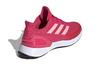 adidas Run J Abrasion Resistant Low Top Kids' Running Shoes Red Teenagers FV4102