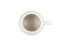 Le Creuset Mesh Mug, Meringue, Heat and Cold Resistant, Microwave and Oven Safe [Official Japanese Product]
