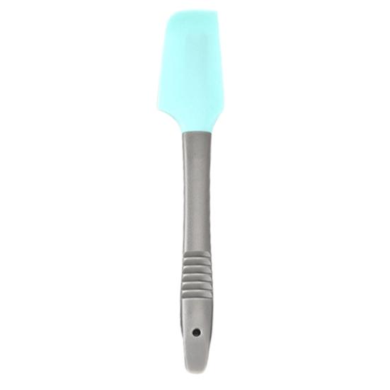 

Cake Cream Scraper High Temperature Resistance Anti-scalding Silicone Hanging Hole Baking Scraper Cream Spatula for Bakery світло-синій колір