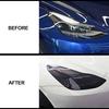 For Tesla Model3/Y 2017- Front Door Rear Door Extended Protective Film Invisible Car Clothing PPF Lamp Film Set Decoration