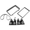 7 Inch 2Din Car Fascia For Alfa Romeo 147 2005-2011 Stereo Fascias Panel Dash Mount Installation Car DVD Frame Kit